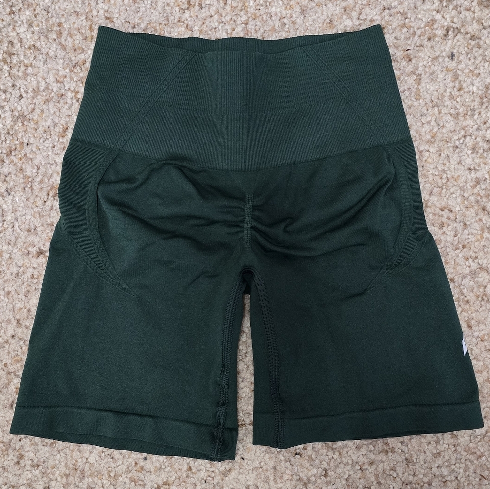 NWOT Oner Active Effortless Seamless Shorts - Racing Green, size XS - Picture 3 of 6